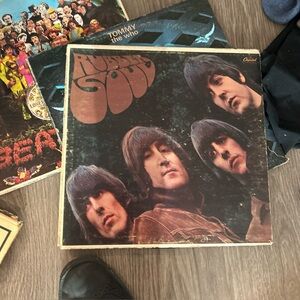 The Beatles Rubber Soul Vinyl Record